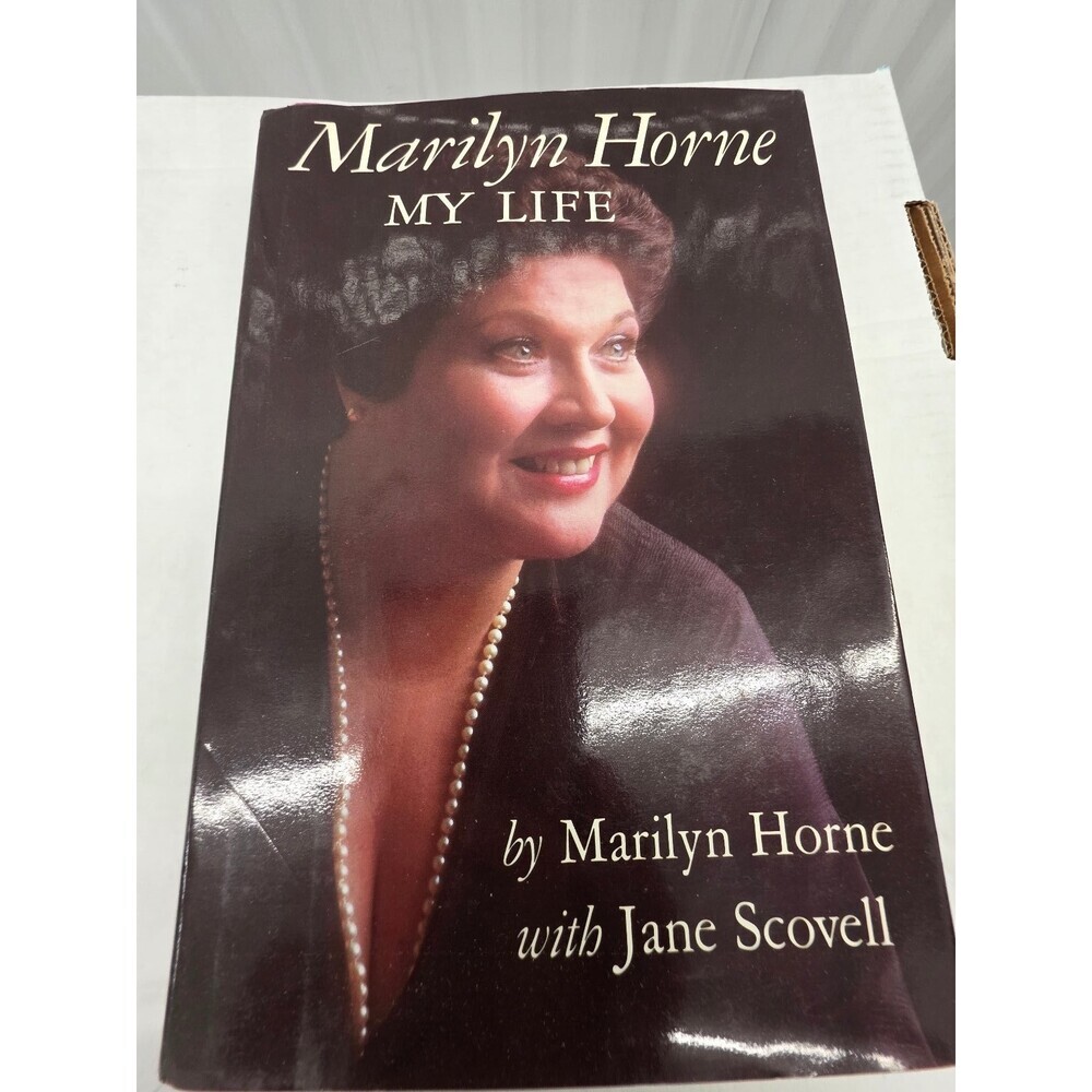 Marilyn Horne My Life 1984 Fifth Printing Autobiography Atheneum